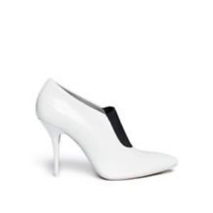 Alexander Wang White Leather Booties 37.5